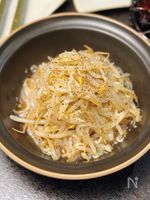 【もやしのガーリックペッパー和え】お酒片手に箸が止まらない♪