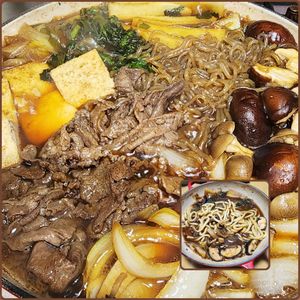 ナムディの作ってみた!投稿(基本のすき焼き)