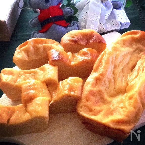 水切り不要でめっちゃ簡単♡ヨーグルトと米粉のヘルシーケーキ