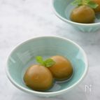 青梅の蜜煮