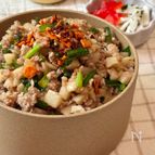 10分で完成！【れんこんそぼろ丼】