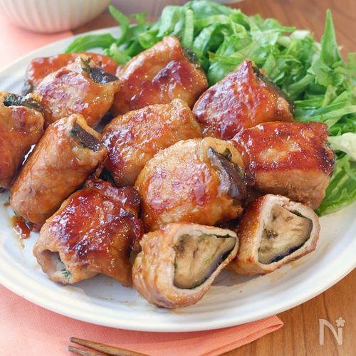【なすと豚の生姜焼き】とろ～り絶品！ご飯が止まらない