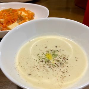 669544の作ってみた!投稿(なすの冷製ポタージュ│レンジで簡単！夏のひんやりスープ)
