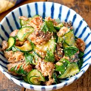 【サバ缶ときゅうりのさっぱり旨だれ和え】栄養満点◎5分副菜♪
