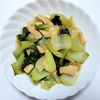 ふうかの作ってみた!投稿(チンゲン菜と油揚げの煮浸し【作り置き】)