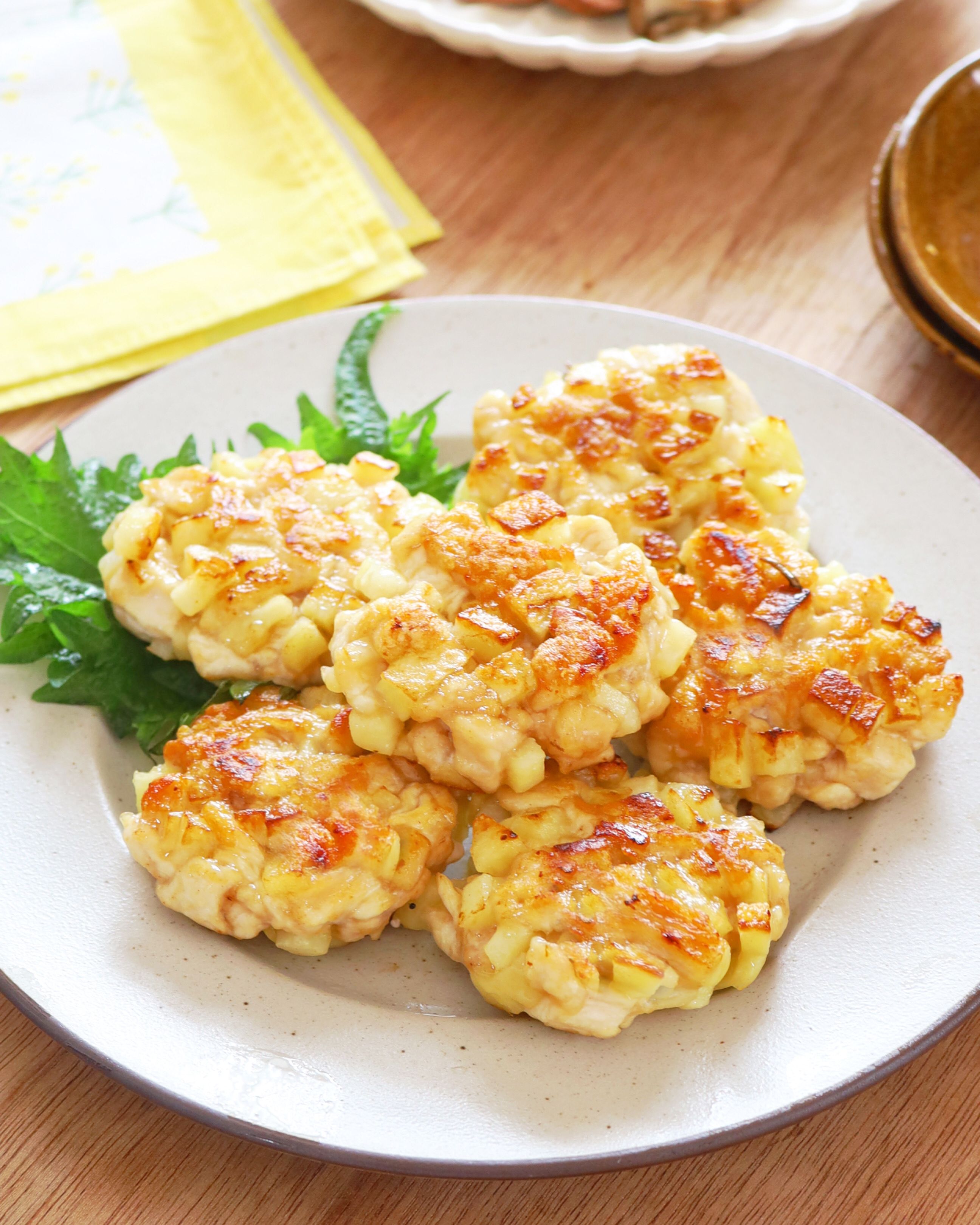 鶏むねとじゃがいものカリカリ焼き