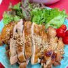ふゆの作ってみた!投稿(簡単!漬けて焼くだけ*鶏もも肉の照り焼き)