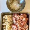 【絶品みぞれダレ】鶏もも肉とれんこんの黒酢炒めの下準備