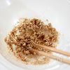 【黄金比率の和えごろも】ほうれん草のごま和えの工程1