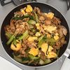 ［豚バラとチンゲン菜の甜麺醤炒め］包丁いらずで10分！簡単の工程5