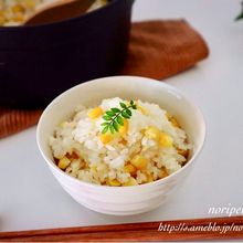 旬をいただく<簡単>とうもろこしごはん♡