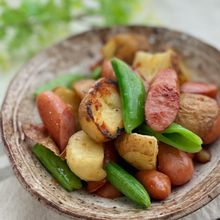 こりゃ旨い♪コンソメ味のポテト＆ウインナー