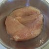 【蒸し鶏のコク旨ちらし寿司】本鶏だしの旨味でご飯&鶏肉が絶品の下準備