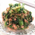 子供もおいしく食べられる☆菜の花のツナマヨ和え