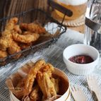 れんこんのスパイシーフリッター