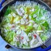【にんにく香るキャベツたっぷり塩鍋】〆にうどんや雑炊も😋の工程4