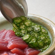 【水オクラ】ゆでずに切って混ぜるだけ！世界一簡単！