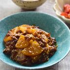 1/4本あっという間。ごはんが進む！牛肉と大根の韓国風炒め煮