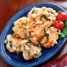 しそ風味♬︎ゴロッと【鶏ささ身のしそチーズ焼き】