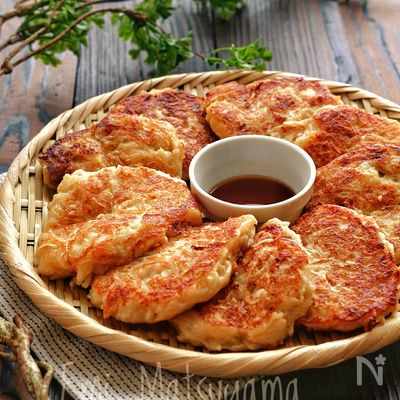【らくレピ】*切り干し大根と豆腐のフワもちチヂミ*卵不要