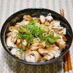 とまらない味「鶏ささ身肉の甘辛飯」