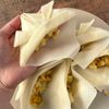 揚げない!こどもの日春巻き🎏【コーンカレーポテト】の工程3