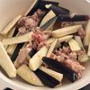 ごはん泥棒♩ニラナス豚味噌炒めの工程2