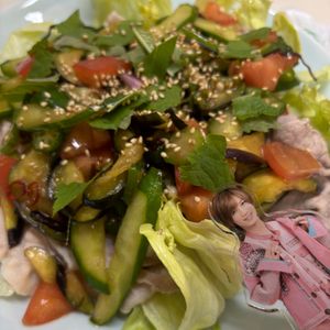 それぞれの作ってみた!投稿(夏野菜たっぷり豚しゃぶサラダ)