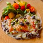 レーズンの甘みで！鶏もも肉の豆乳クリーム煮