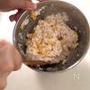 【ピーマンの豆腐詰め】豆腐だからヘルシー！の工程2