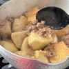 【ほっこり♡里芋と厚揚げのそぼろ煮】お弁当や作り置きにも◎の工程4
