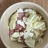 【鶏キャベツの春雨スープ】ツルッと食べやすい♬の工程1