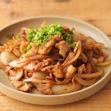 豚肉と玉ねぎのスタミナ炒め