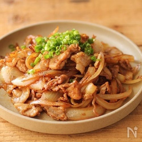 豚肉と玉ねぎのスタミナ炒め