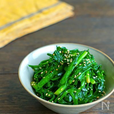 レンジで簡単！ニラナムル・常備菜に♪