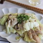 食材２品で！鶏だし炒め