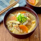 ほっとするおいしさ♩我が家の豚汁
