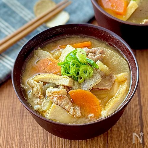 ほっとするおいしさ♩我が家の豚汁