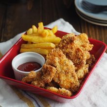 サクっと美味しい鶏むね肉のフライ