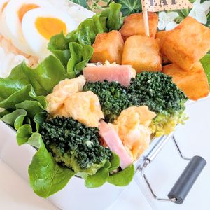 AYANO.•*¨*•.☆の作ってみた!投稿(【ブロッコリーと卵とハムのマヨサラダ】シンプルが美味しい♡)