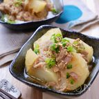 レンジで簡単副菜☆『じゃがいもとツナのレンジ煮』