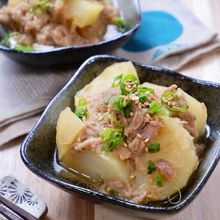 レンジで簡単副菜☆『じゃがいもとツナのレンジ煮』