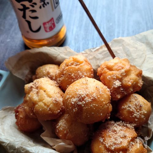 もっちりカリふわ〜白だしボール〜
