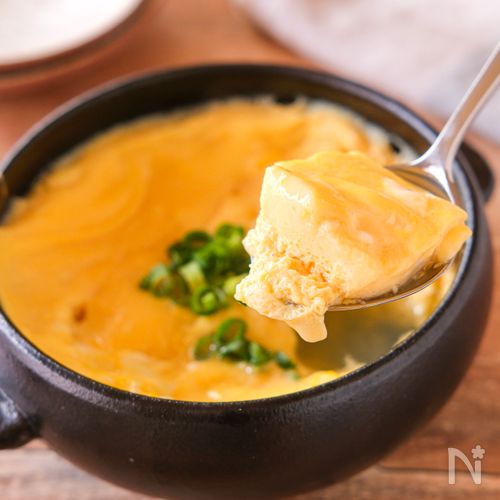 【ケランチム】レンジで簡単♡韓国茶碗蒸し♪
