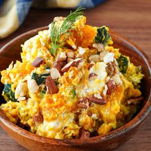 【かぼちゃの味噌クリームサラダ】何度も作りたくなる♡簡単副菜