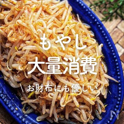 「もやしの大量消費レシピ」30選|お財布にも優しい