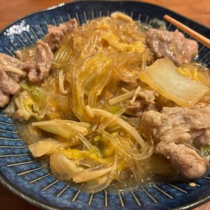 1169387の作ってみた!投稿(【豚バラ白菜と春雨の中華風蒸し煮】お野菜たっぷりボリューム◎)