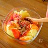 【ヤンニョムチーズポテト】レンジで簡単すぐ!甘辛おつまみの工程2