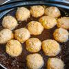 めんつゆでお手軽！鶏団子と鶏肉すき鍋の工程2
