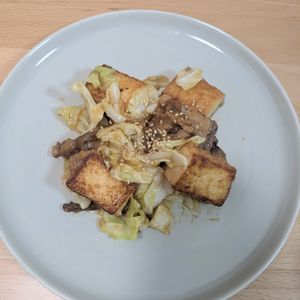 ゆいの作ってみた!投稿(【豚肉と厚揚げの味噌炒め】ずっと使えるかさましおかず♪)